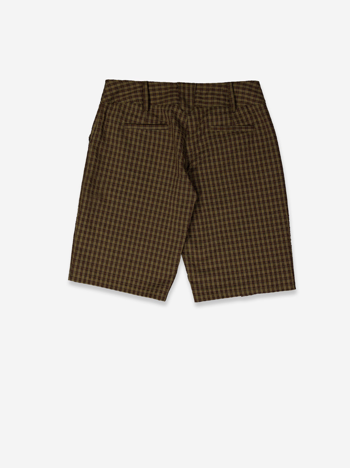 Checked Bermudas with pleats - Dandi