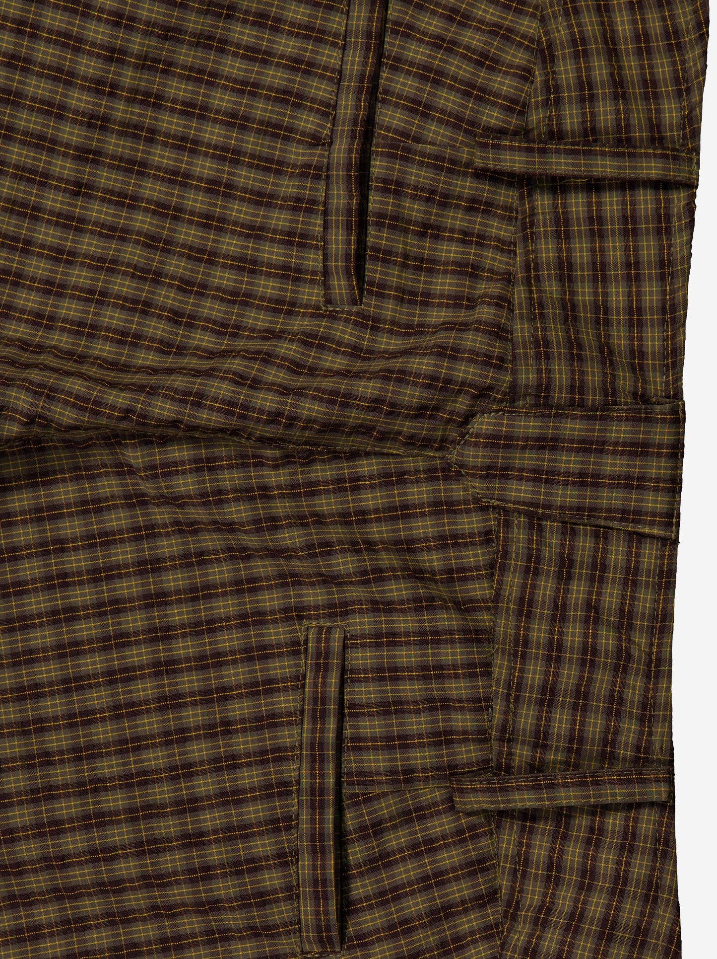 Checked Bermudas with pleats - Dandi