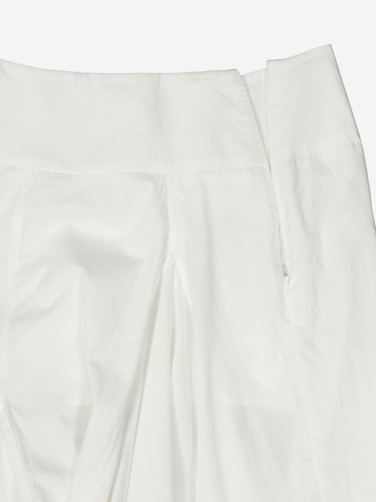 Falda midi con pliegues de vuelo - Carrie