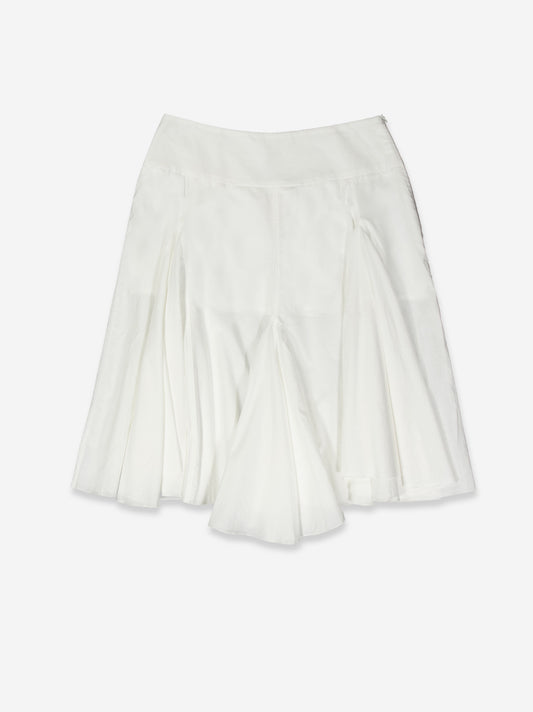 Falda midi con pliegues de vuelo - Carrie