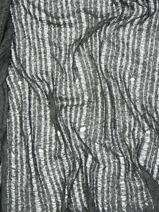 Multi-position knitted cardigan with hood - Venus