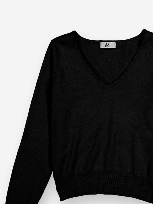 V-neck knit sweater - Fae