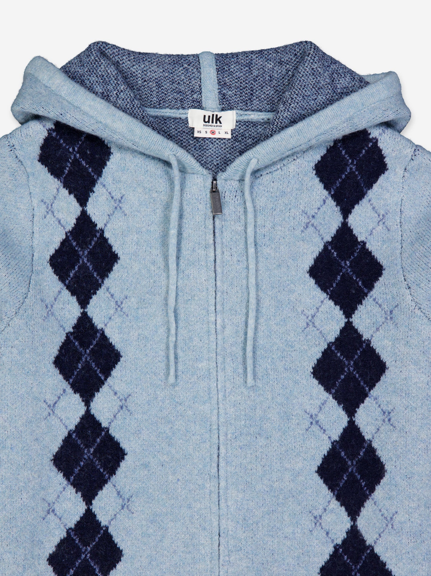 Zip-up knit sweater - ULK Alice