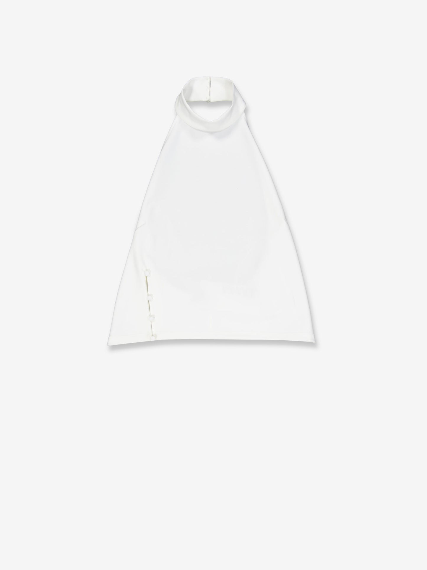 Top blanco halter detalle botones - Lola