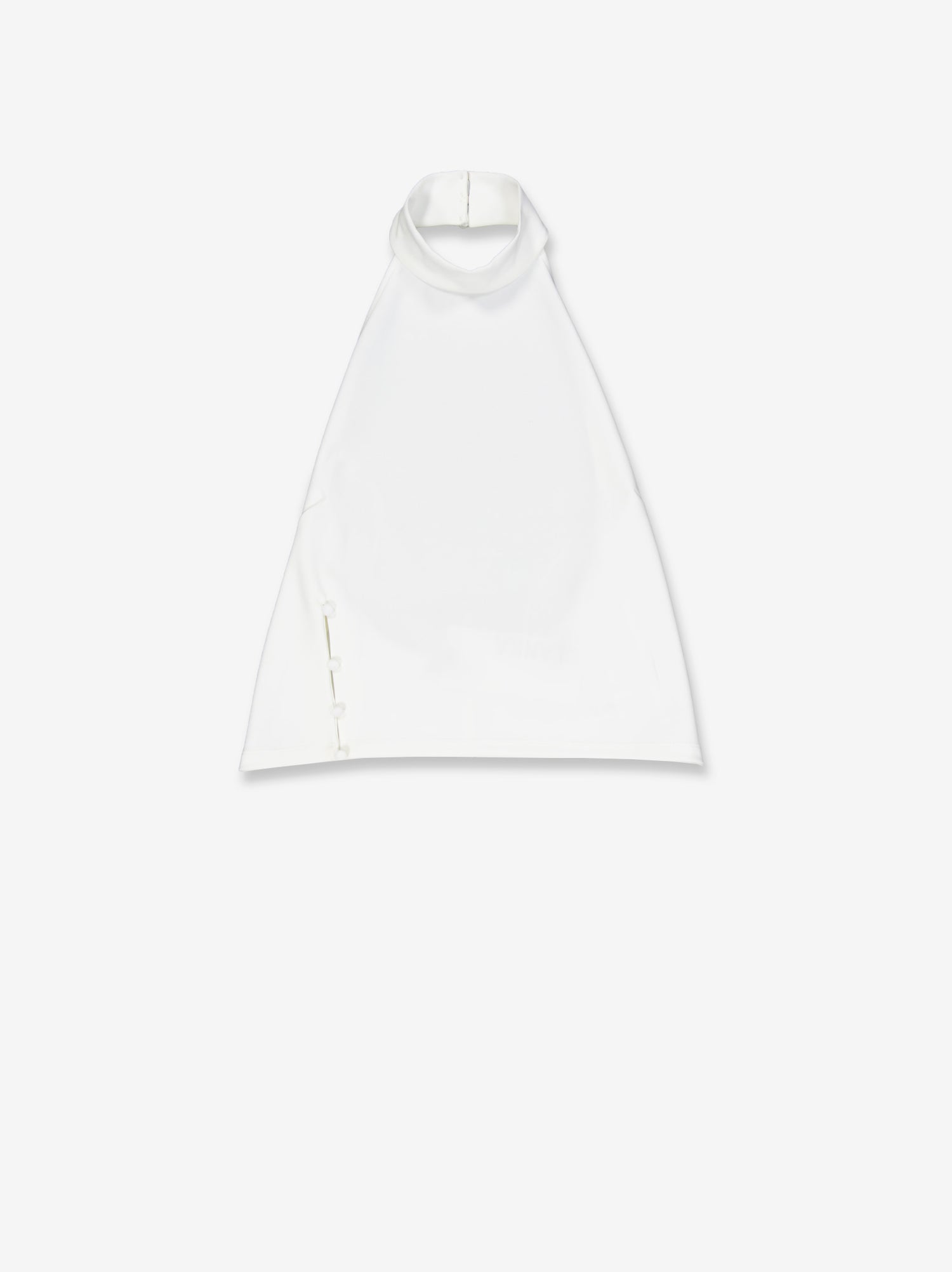 Top blanco halter detalle botones - Lola