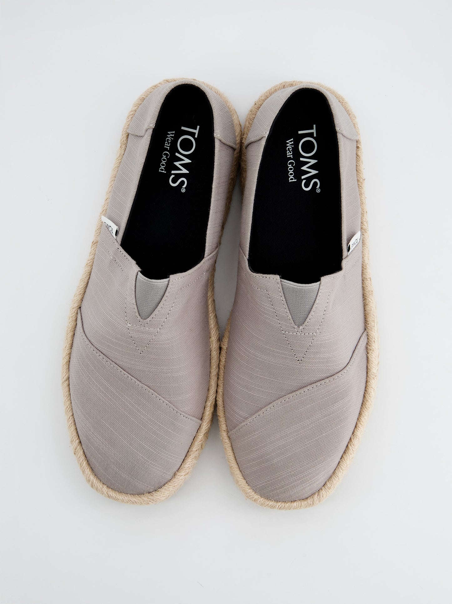 Alpargatas Toms De Lona Gris