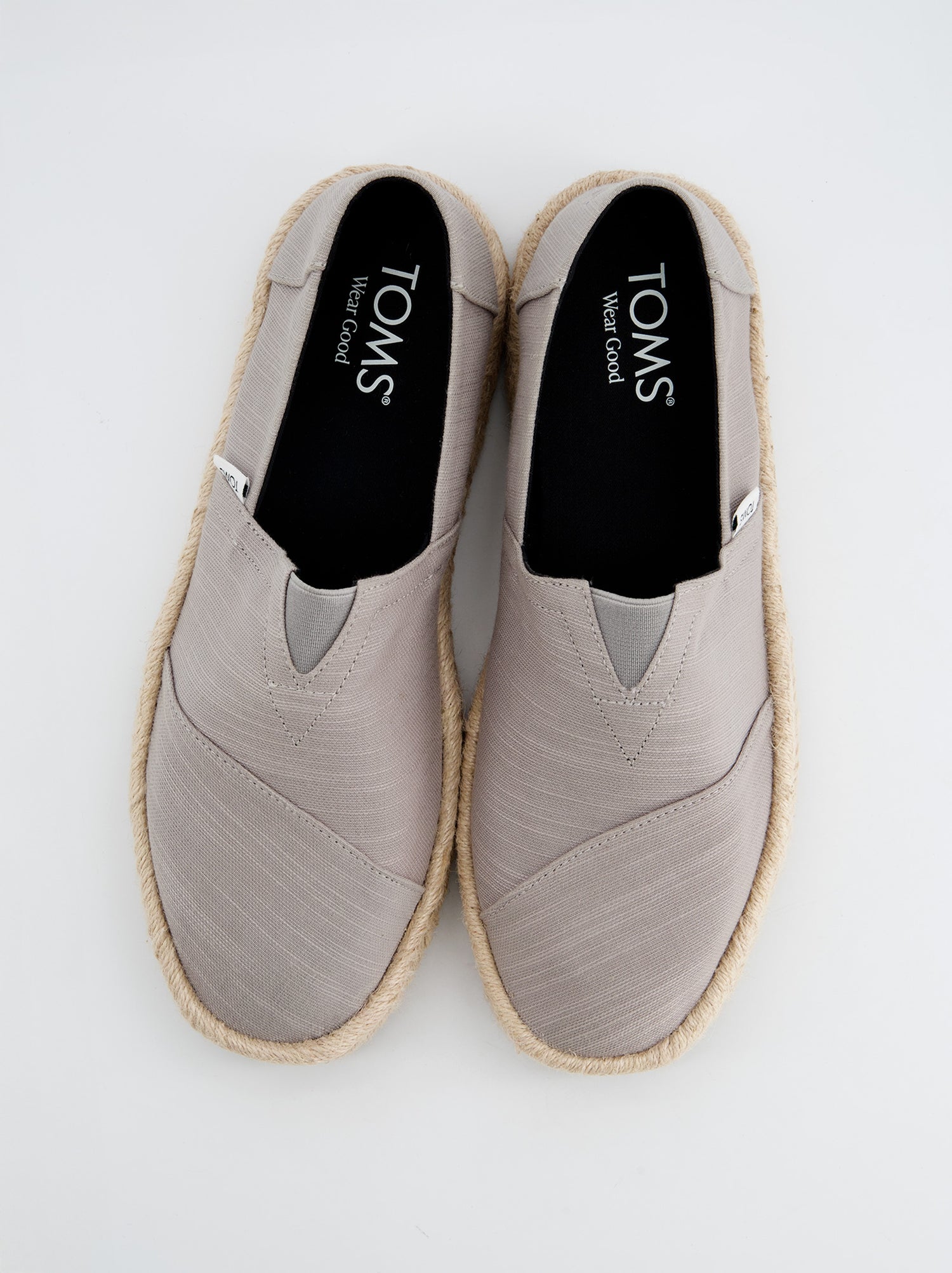 Alpargatas Toms De Lona Gris