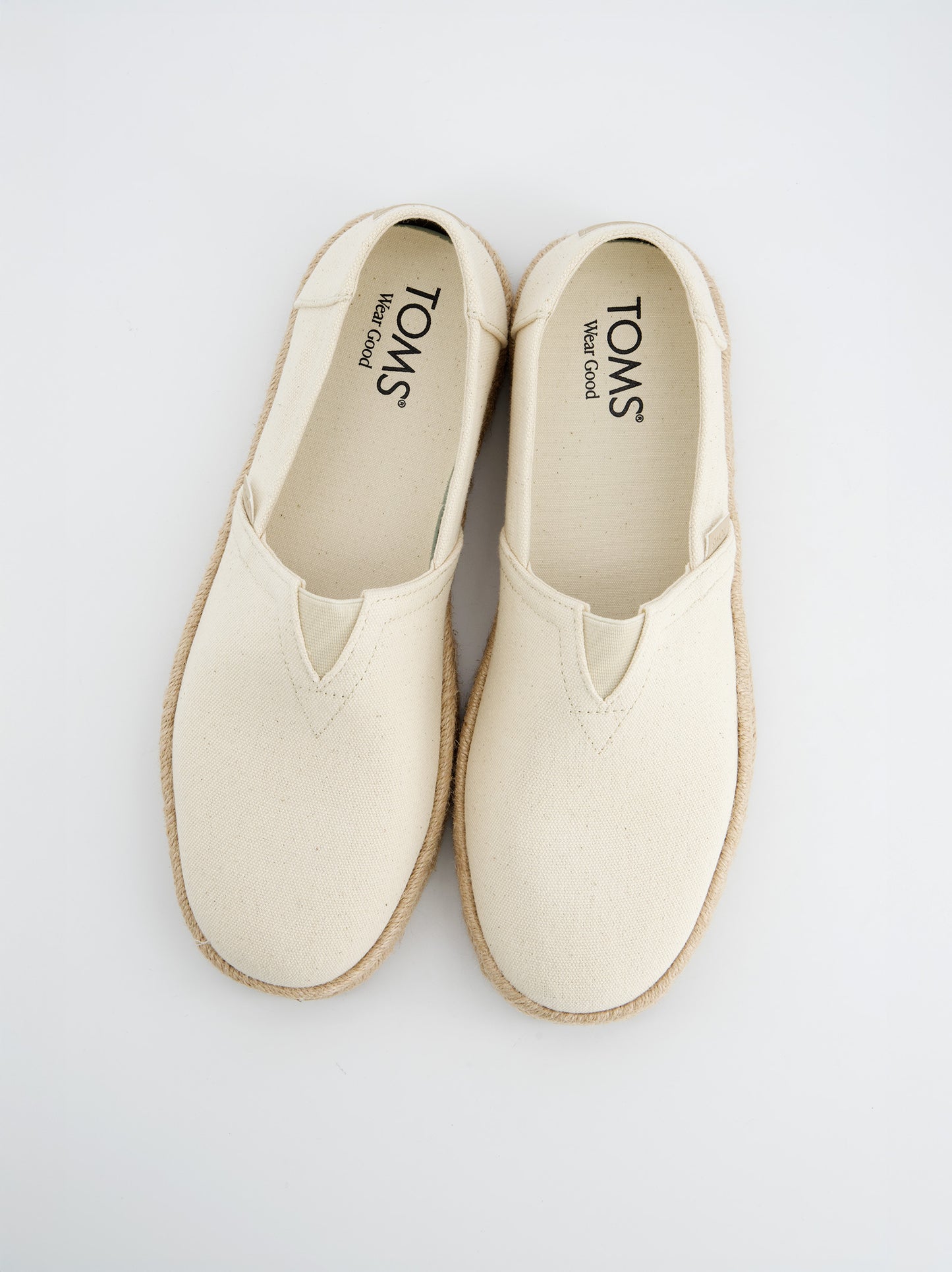 Alpargatas Toms De Lona Natural - Beige