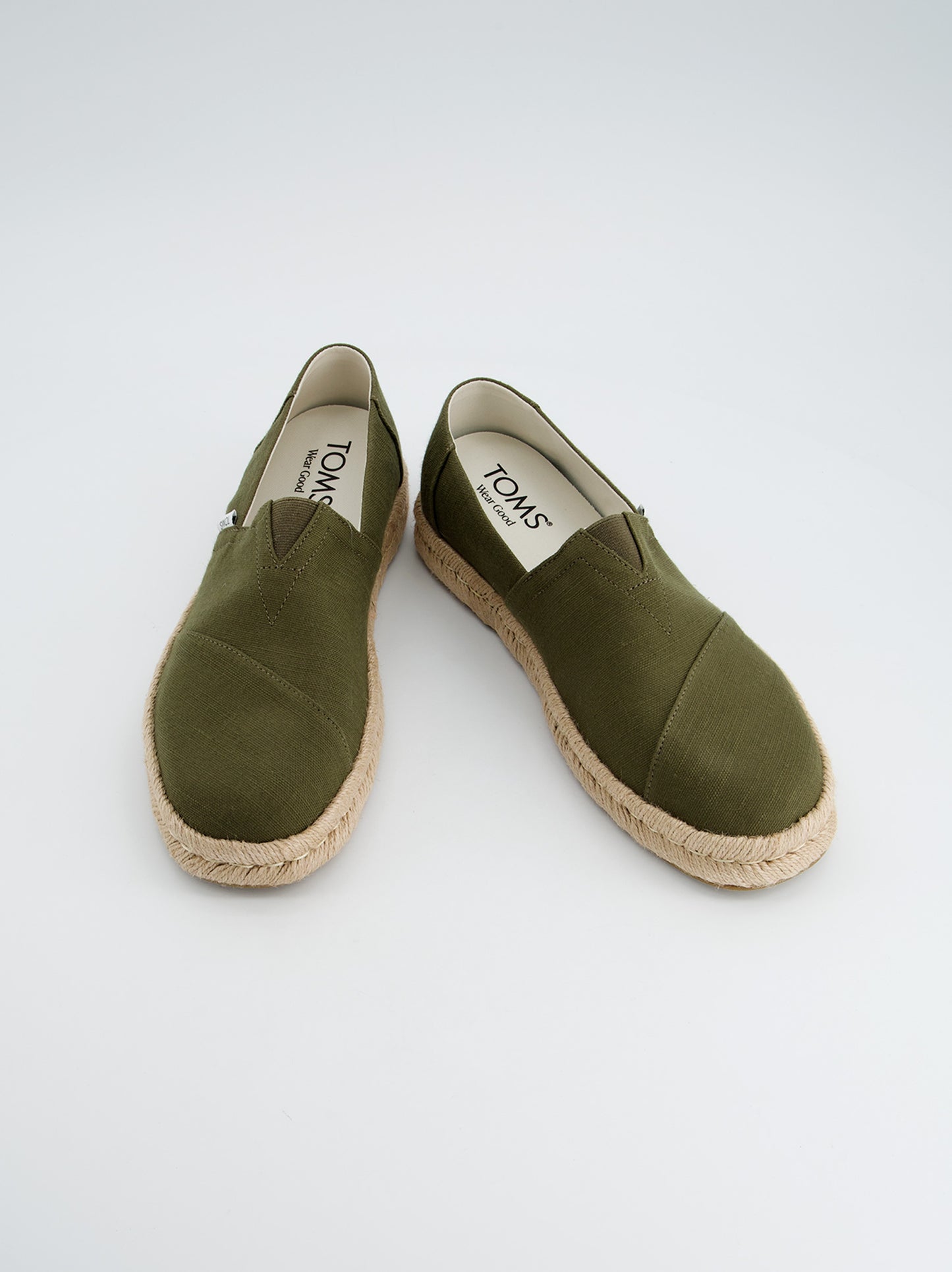 Alpargatas Toms De Lona Verde