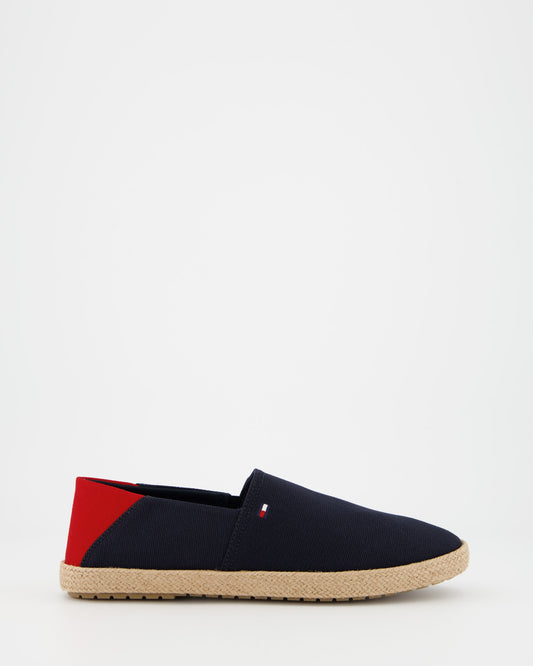 Alpargatas de lona azules de Tommy Hilfiger