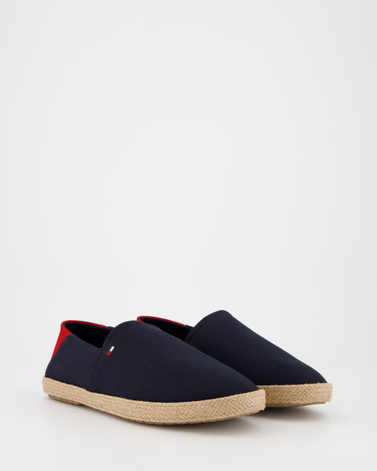Alpargatas de lona azules de Tommy Hilfiger