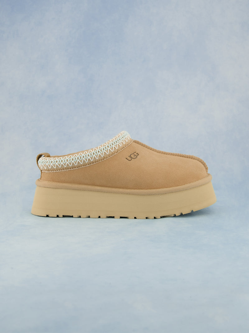 UGG Tazz II - Zuecos de ante con plataforma