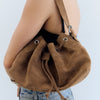 Bolso bucket de piel cierre ajustable - Pomelie