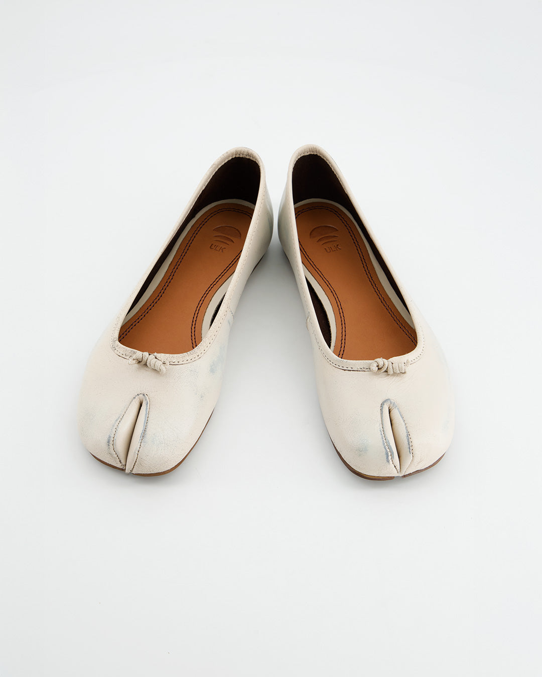 Bailarina Tabi de Piel Beige - Karva