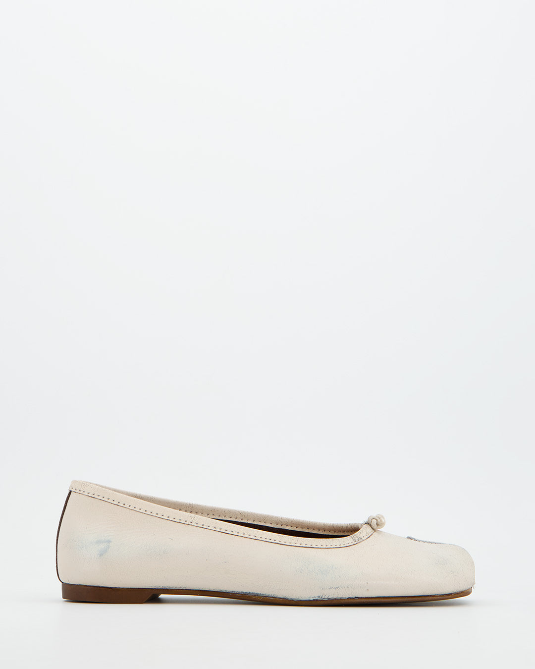 Bailarina Tabi de Piel Beige - Karva