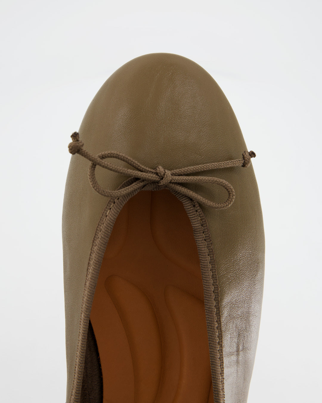 Bailarinas de piel caqui - Kiwi