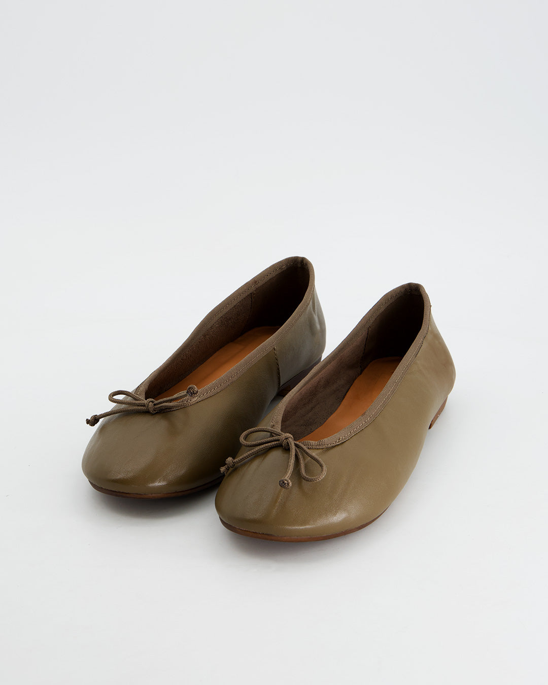 Bailarinas de piel caqui - Kiwi