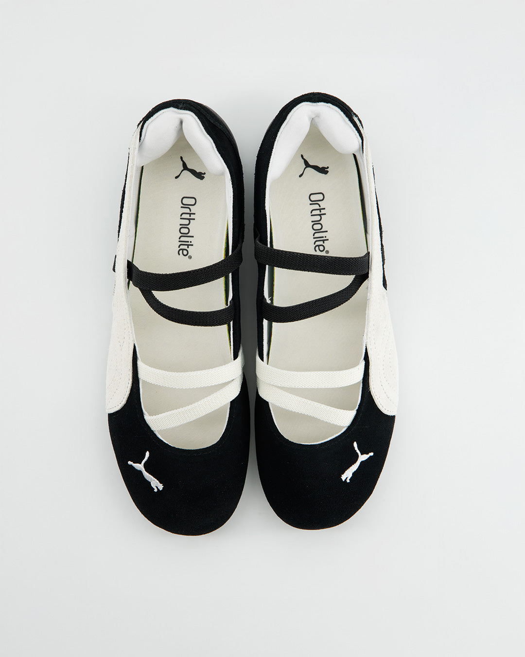 Bailarinas de Ante con Doble Tira - Puma