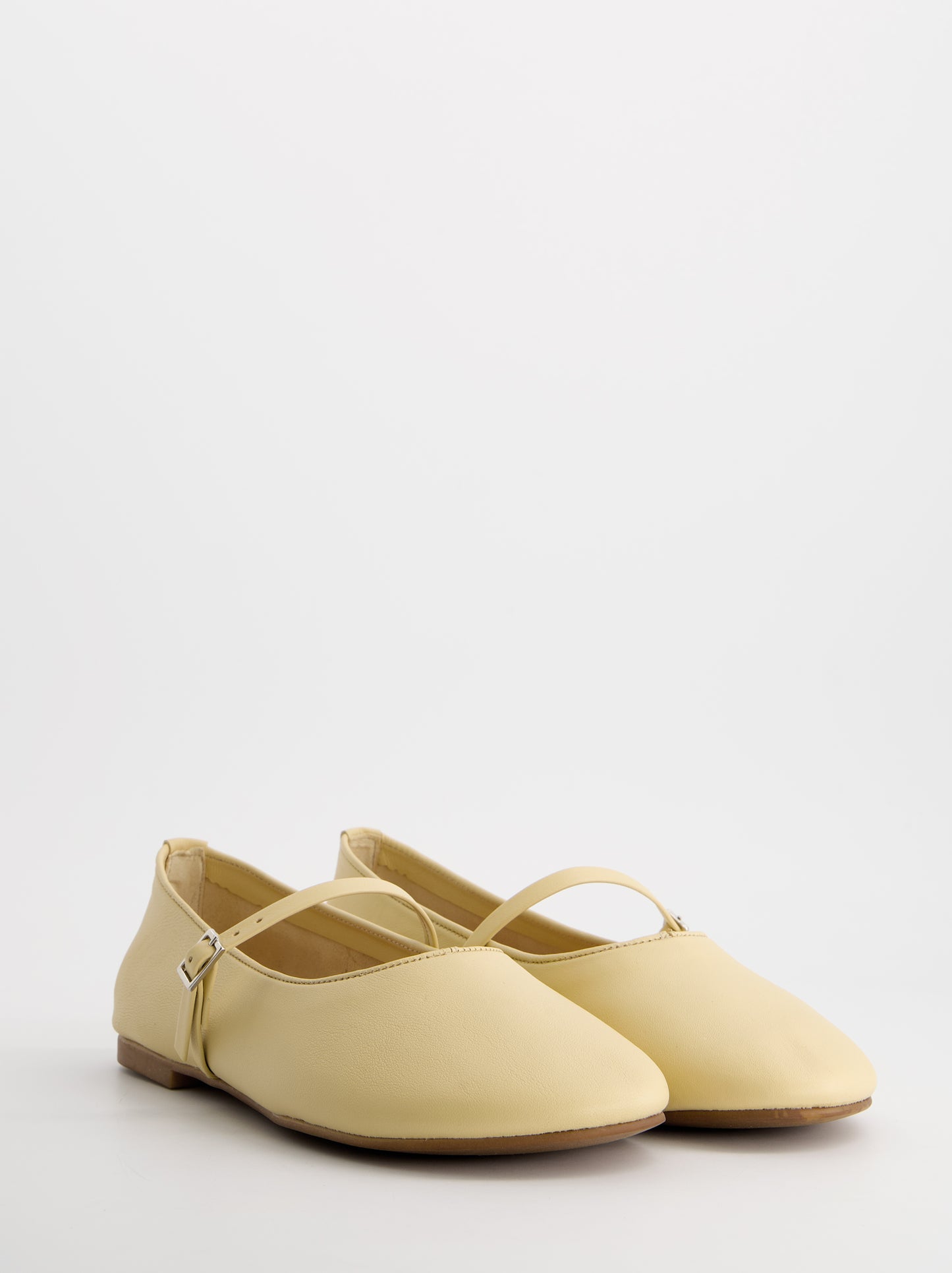 Leather Mary Jane ballet flats - Linke