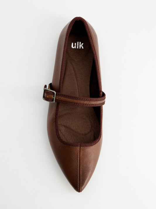 Bailarinas en punta de piel - ULK Softy
