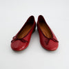 Bailarinas rojas de piel - Kiwi