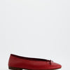 Bailarinas rojas de piel - Kiwi