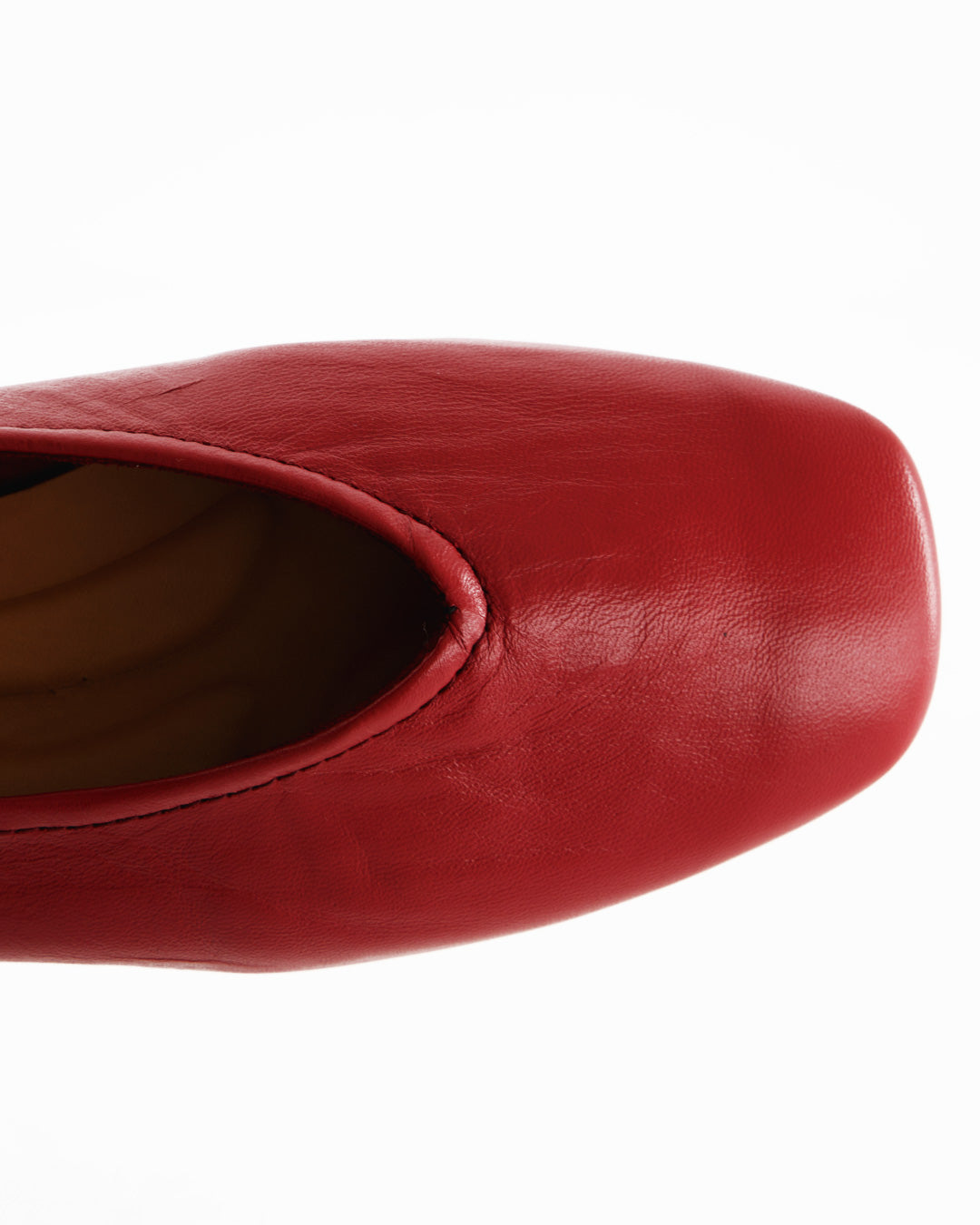 Bailarinas rojas de piel - Step