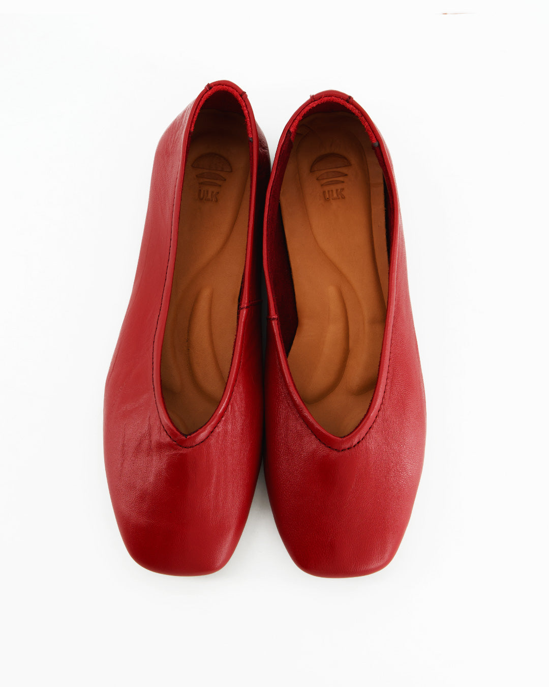 Bailarinas rojas de piel - Step