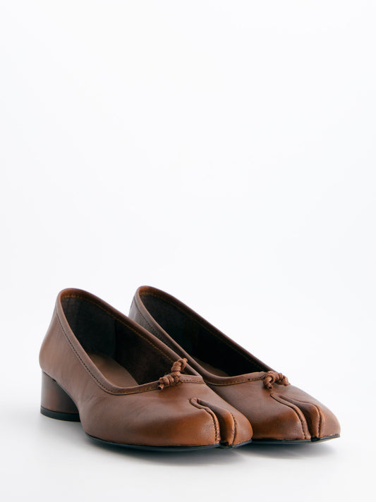 Low-heeled tabi ballerinas - ULK Kala