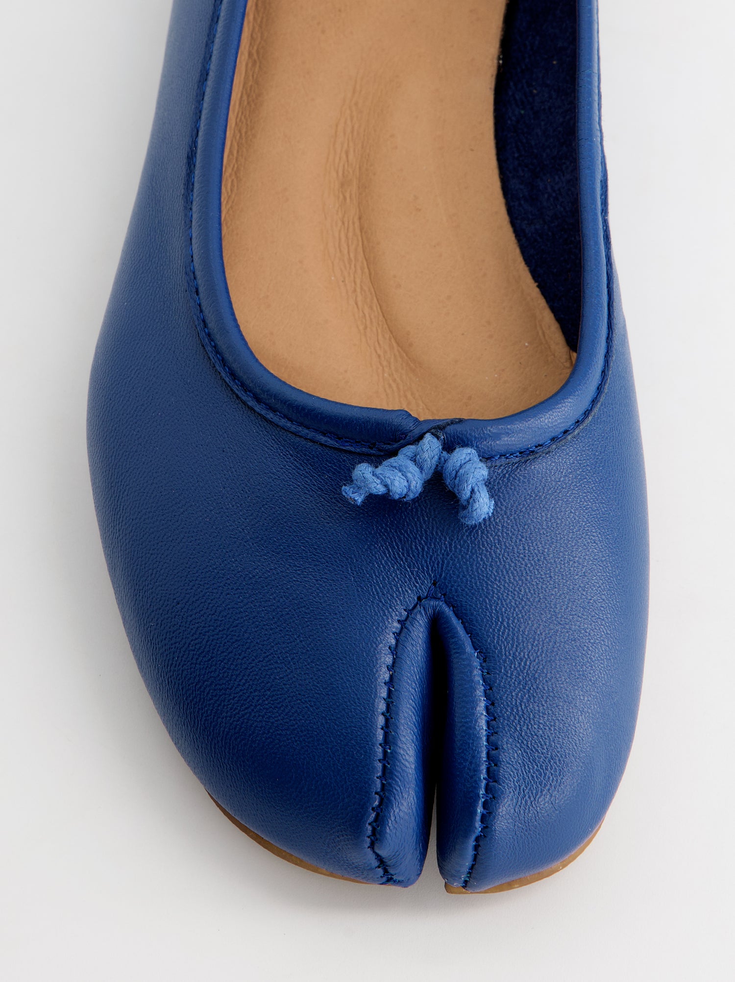 Bailarinas tabi de piel azules - Karva