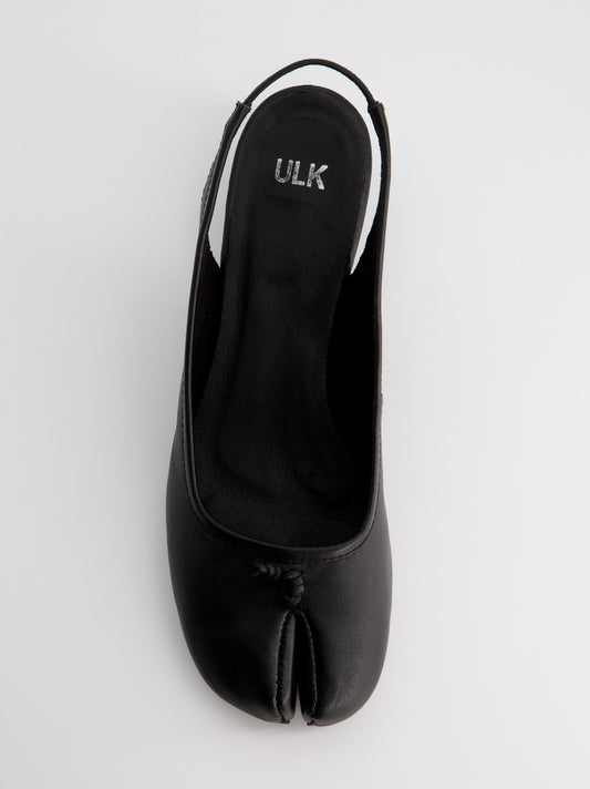 Kalita - Tabi backless ballet flats with heel