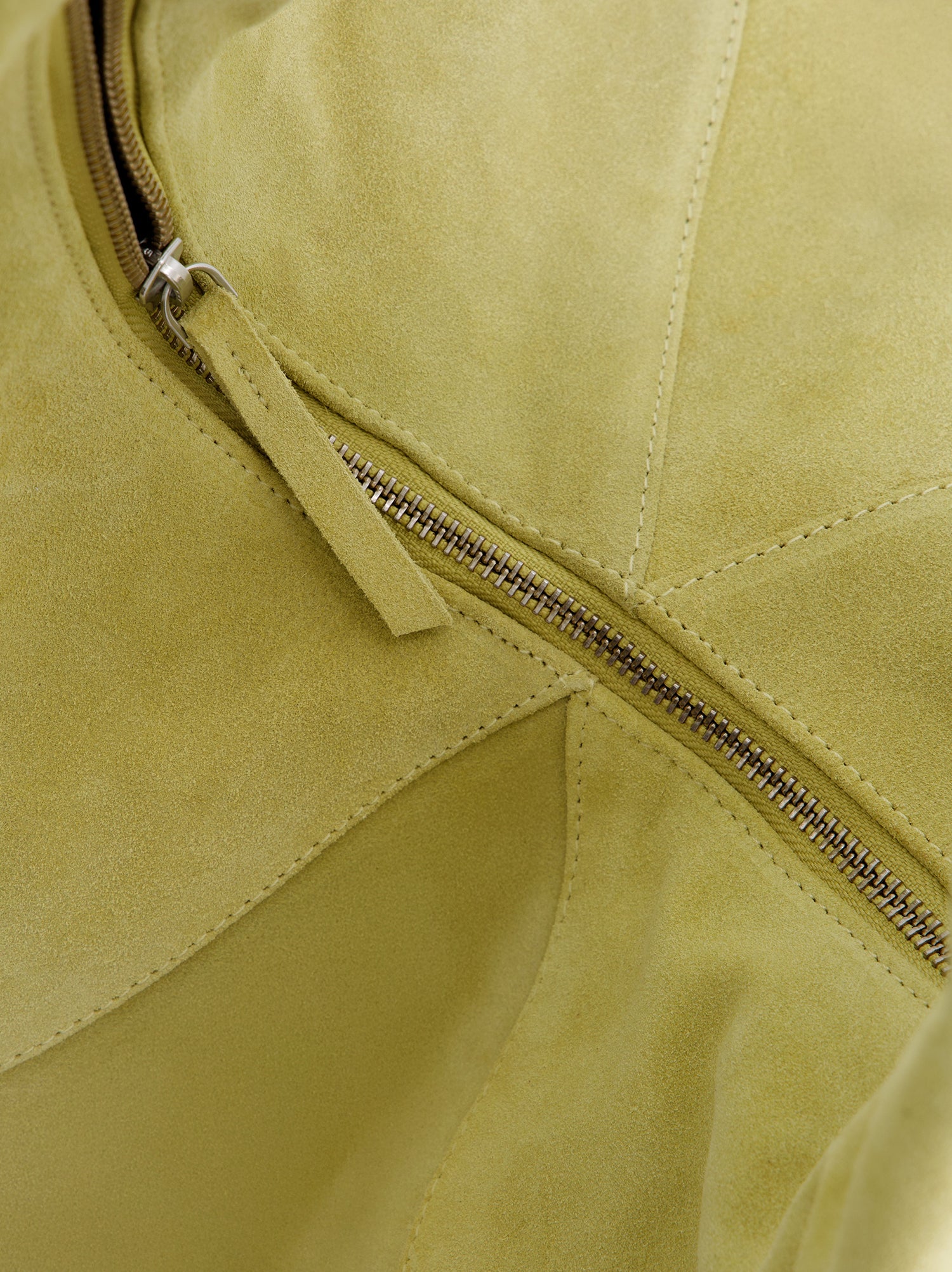 Bolso De Piel En Amarillo Suave - Marne