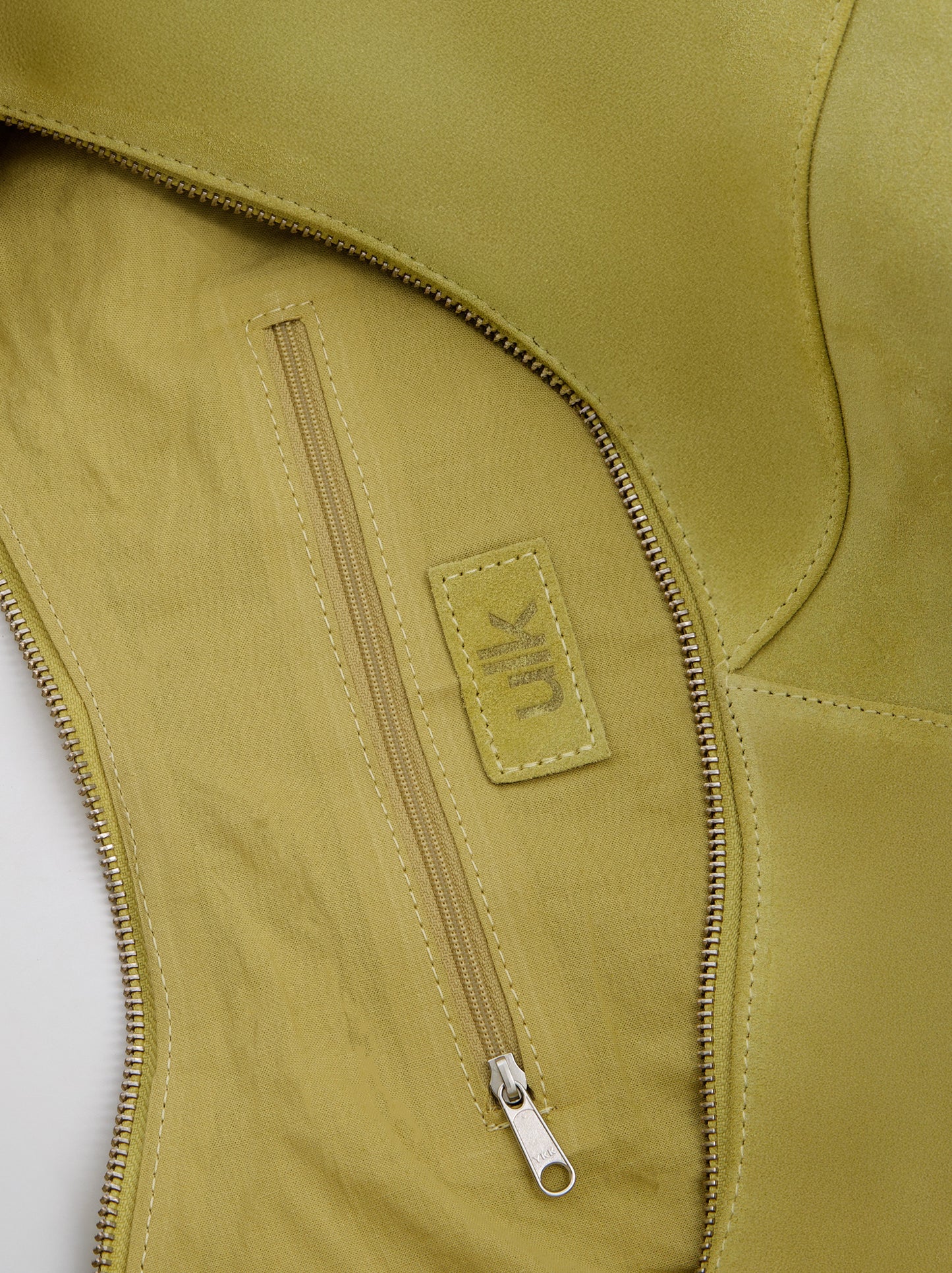 Bolso De Piel En Amarillo Suave - Marne