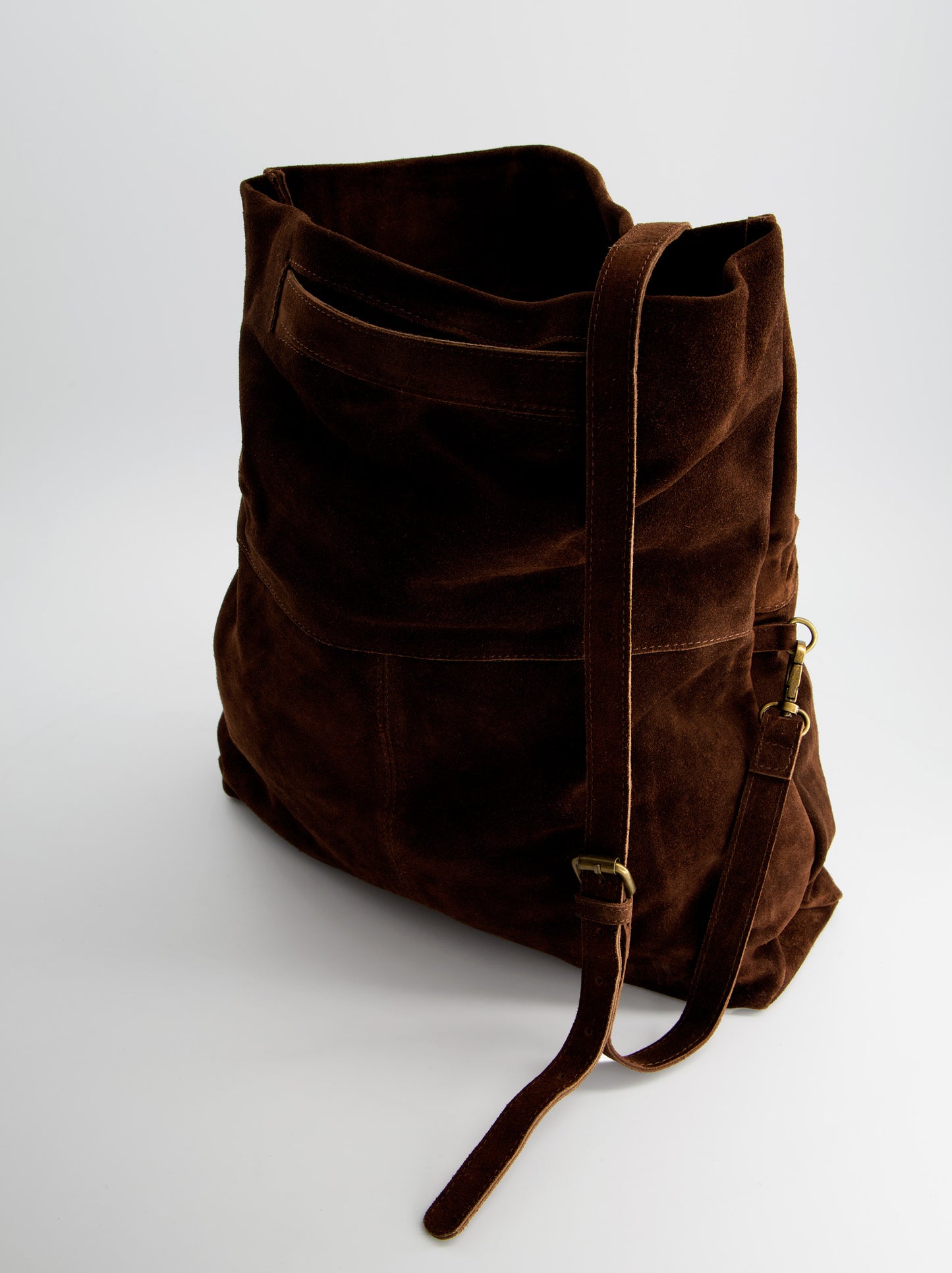 Convertible leather shoulder bag - ULK Roseta