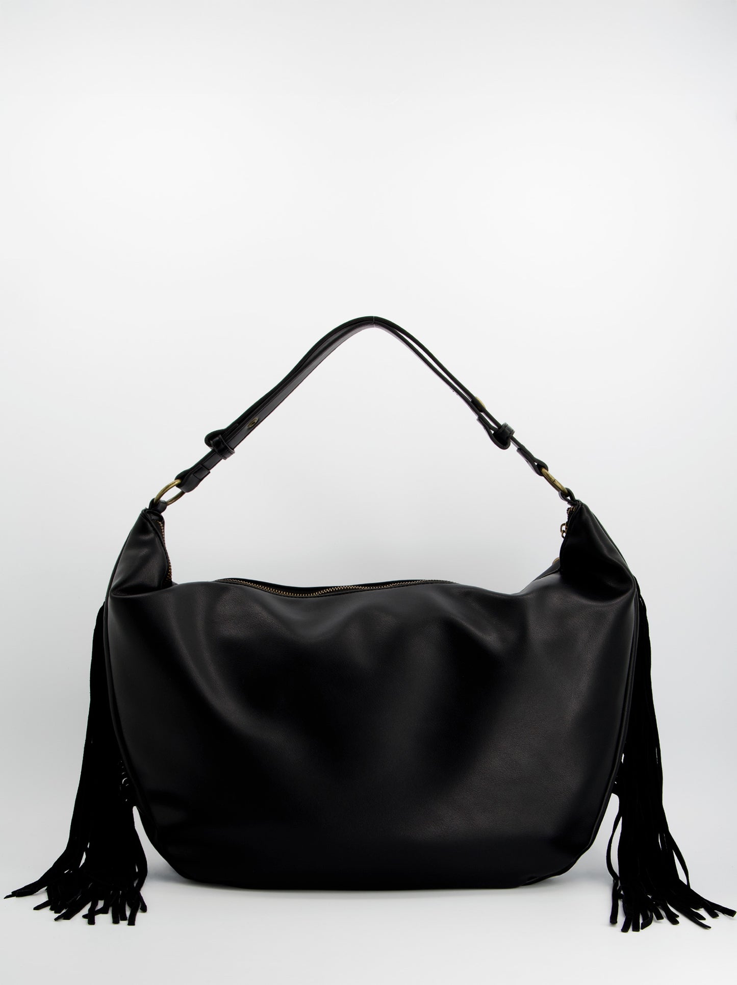 Studded and fringed bag - ULK Goudust