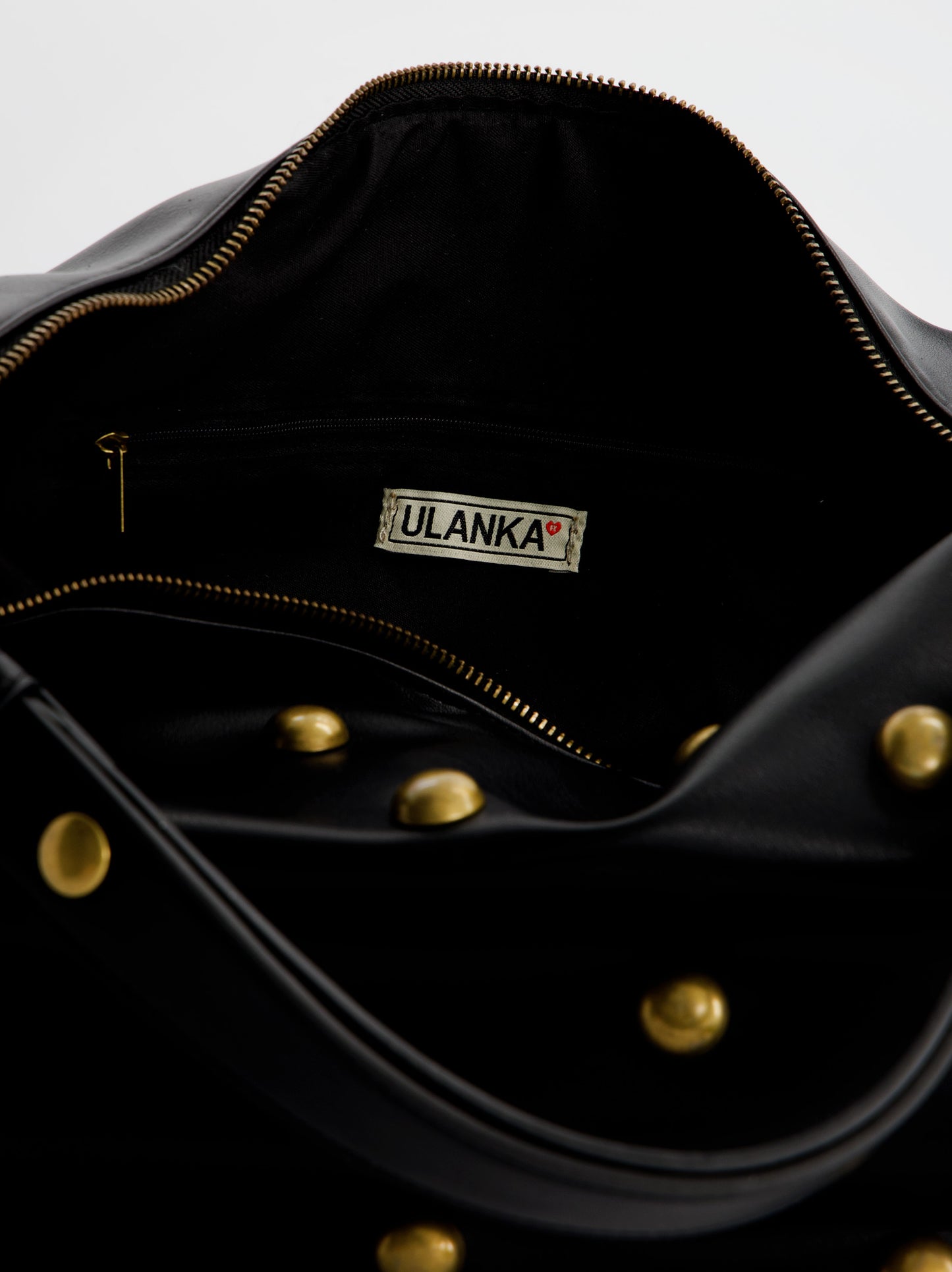 Studded and fringed bag - ULK Goudust