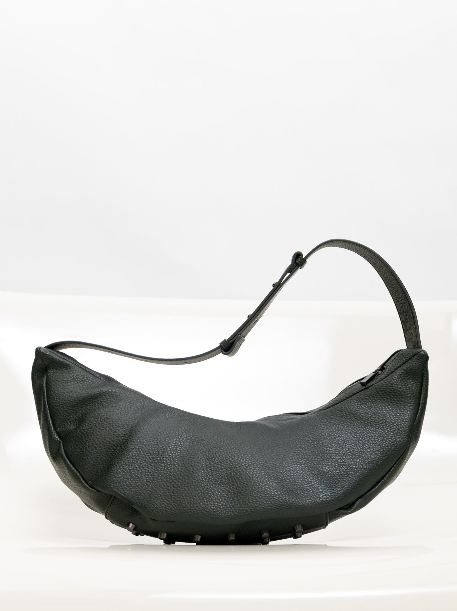 Bolso de Piel Verde Oscuro - Ferita