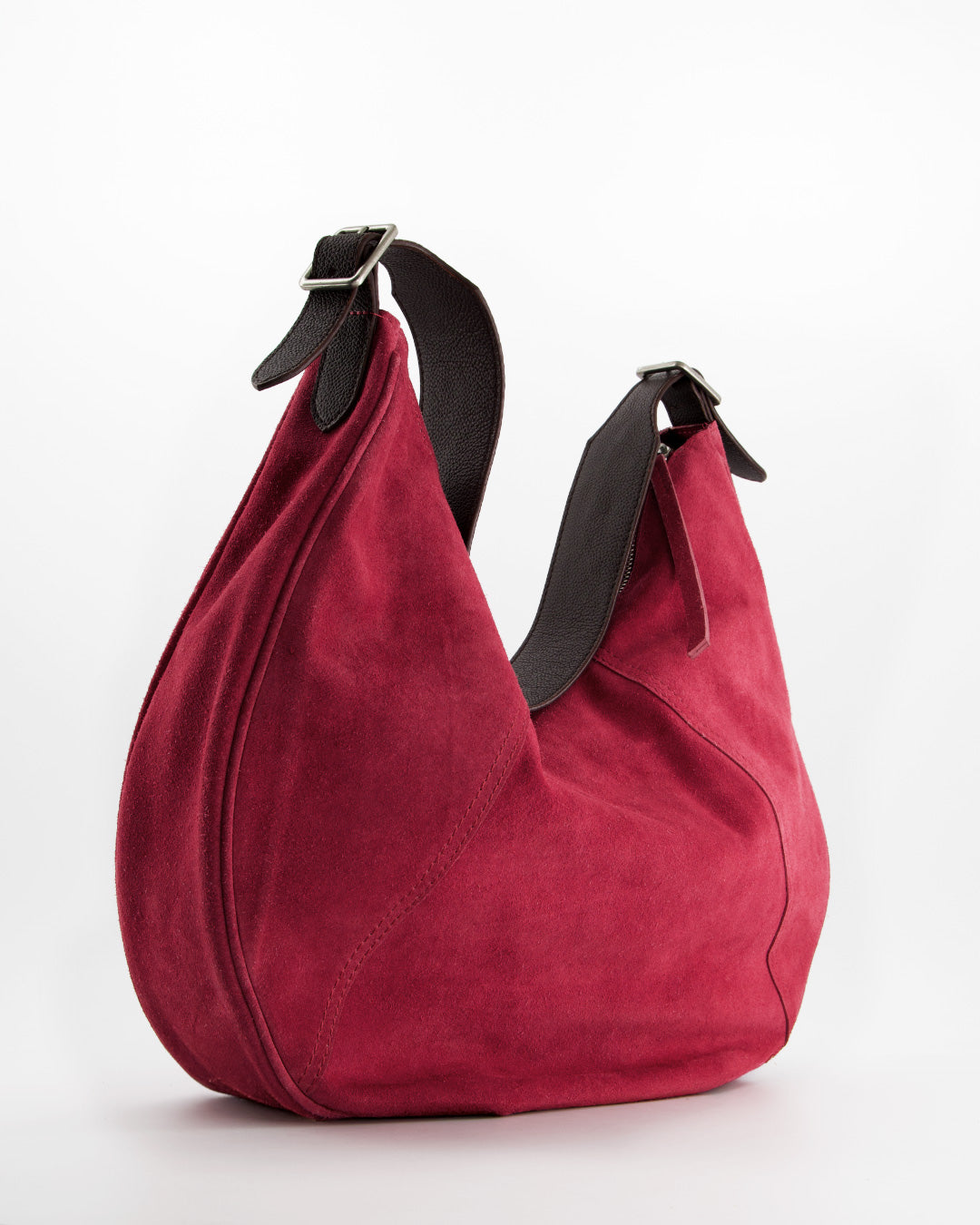 Bolso de ante rosa - Cacahuet