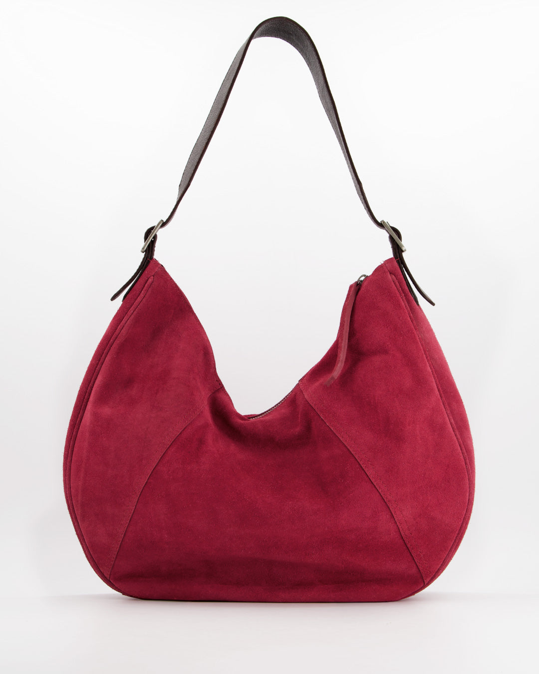 Bolso de ante rosa - Cacahuet