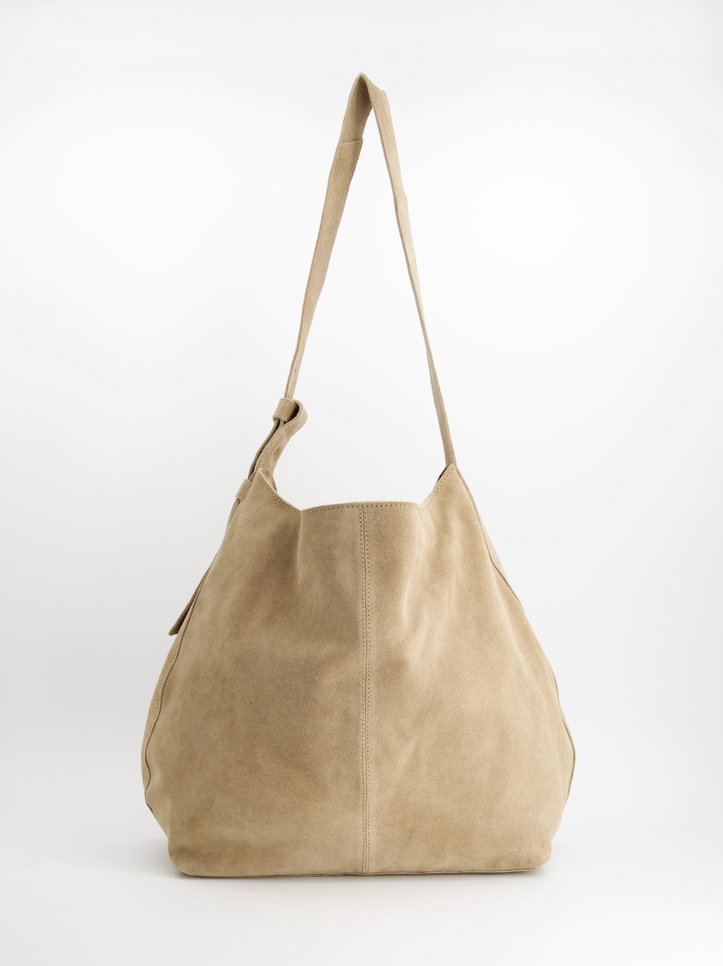 Bolso de hombro hobo en piel de ante - ULK Padua