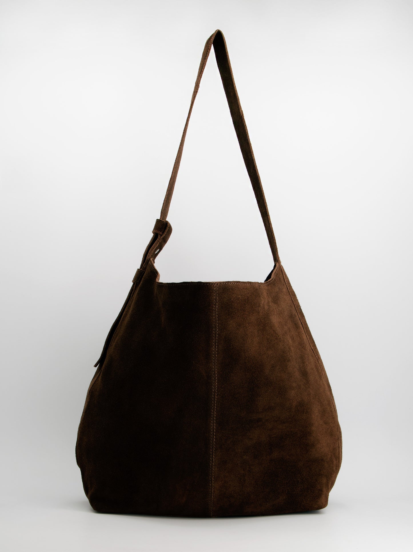 Suede hobo shoulder bag - ULK Padua