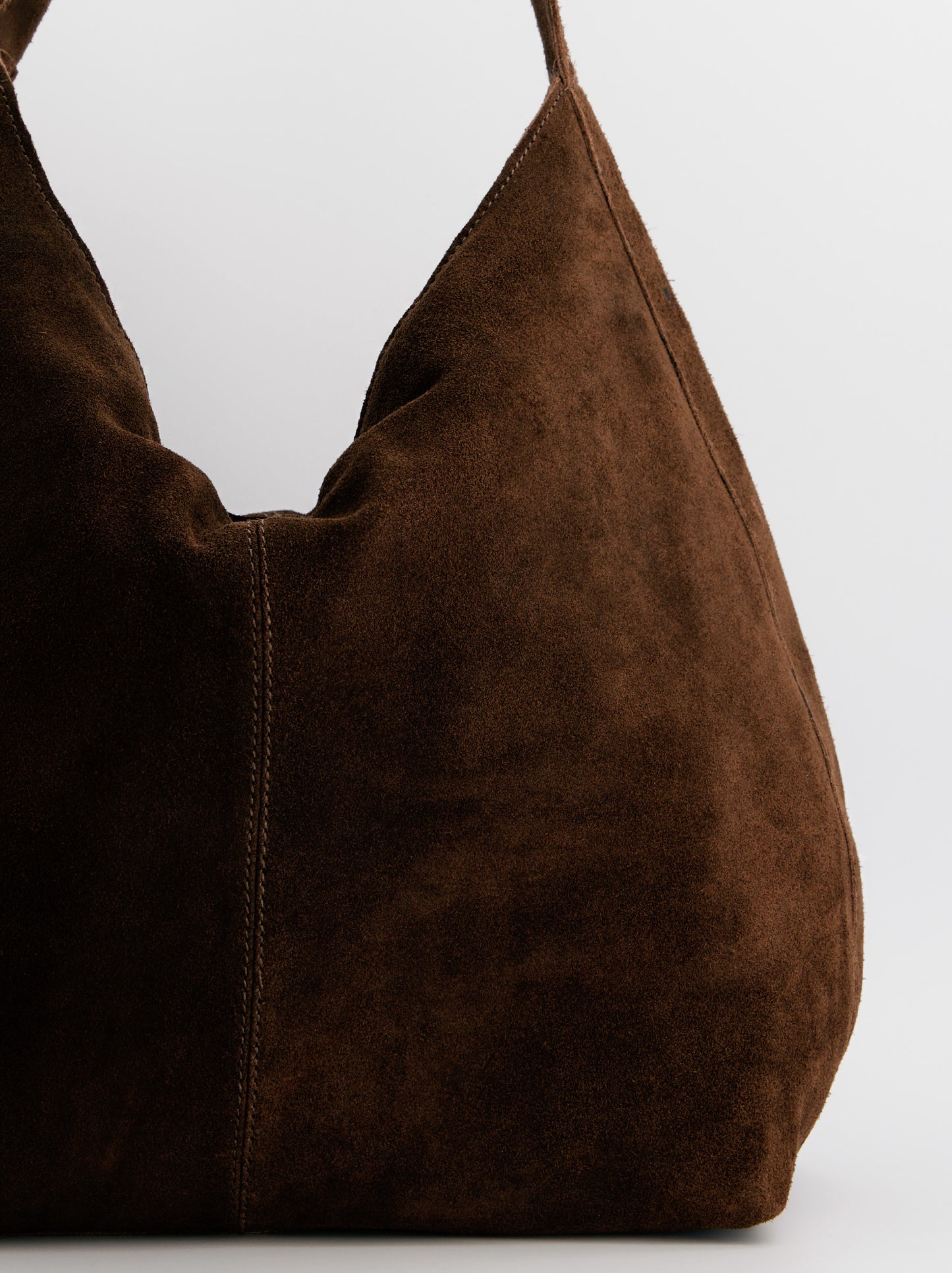Suede hobo shoulder bag - ULK Padua