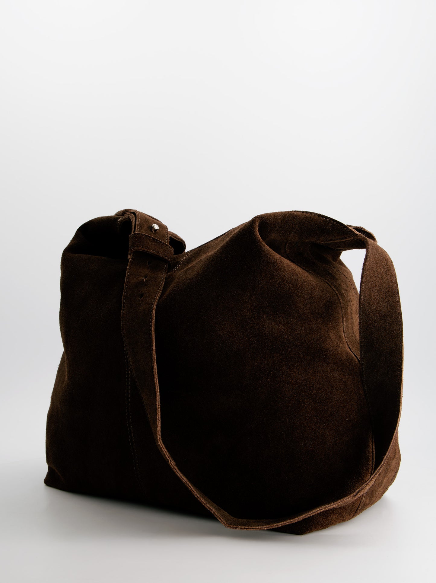 Suede hobo shoulder bag - ULK Padua
