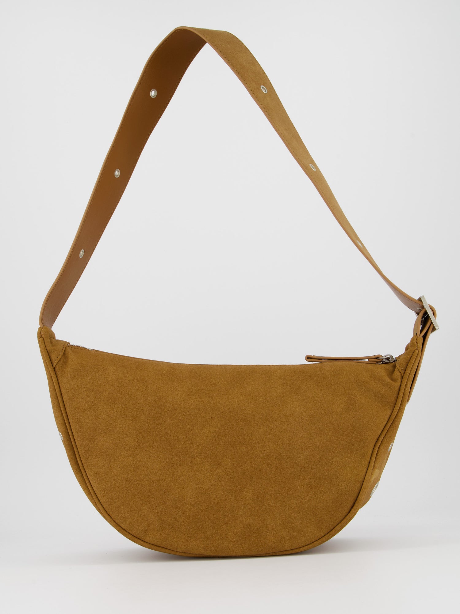 Bolso de piel con arandelas - Sandi