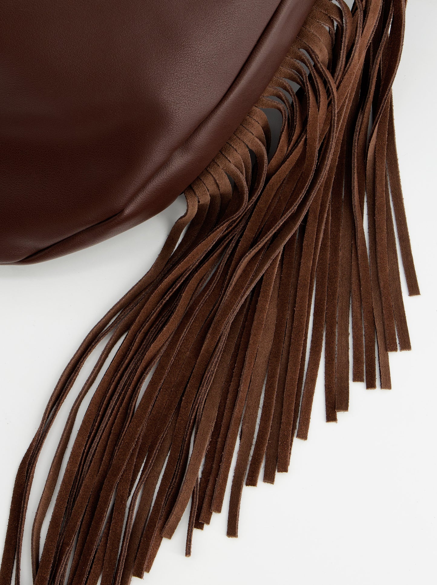 Leather bag with fringes - ULK Goudu