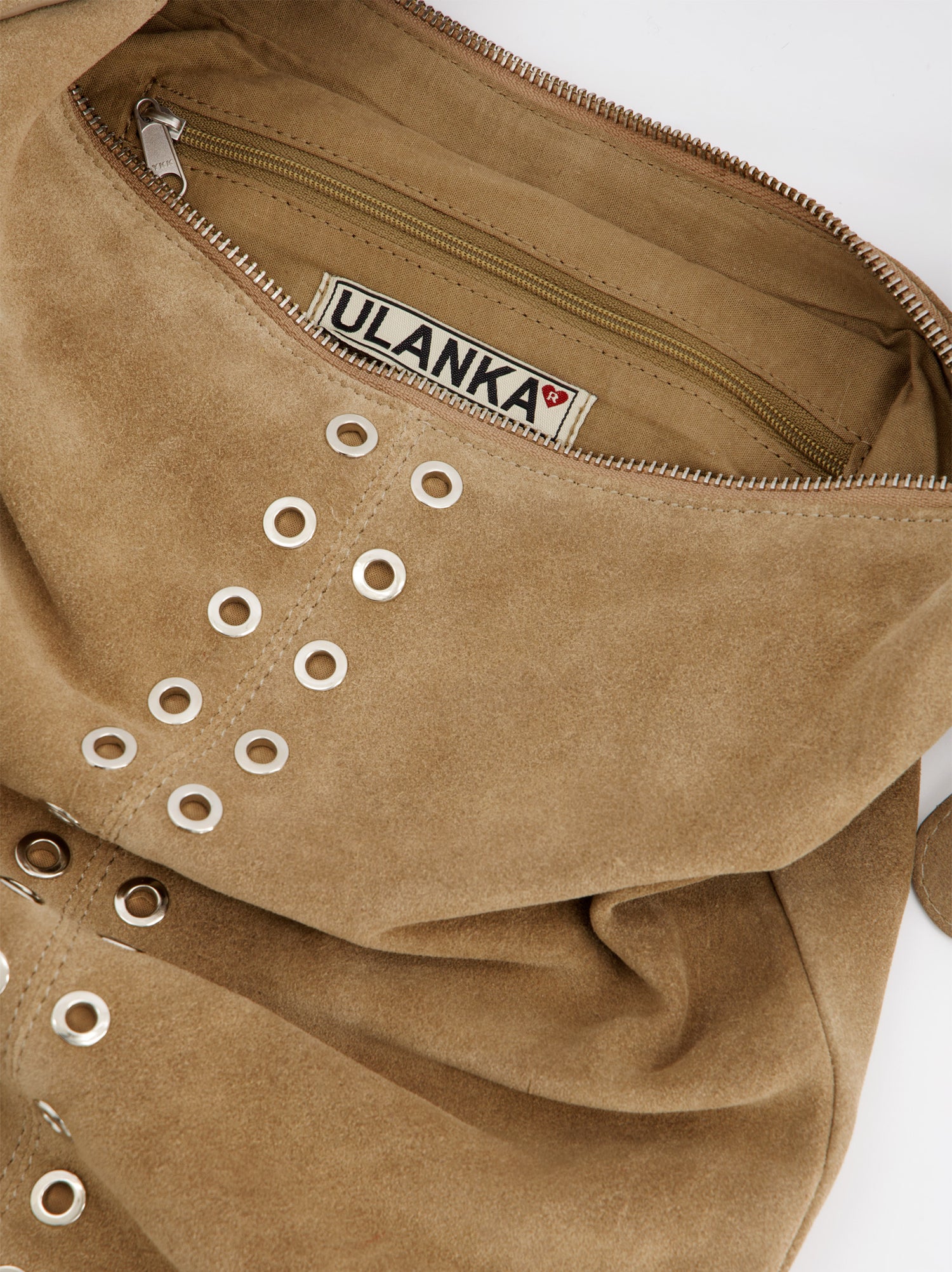 Bolso de piel con ojales - ULK Tosal