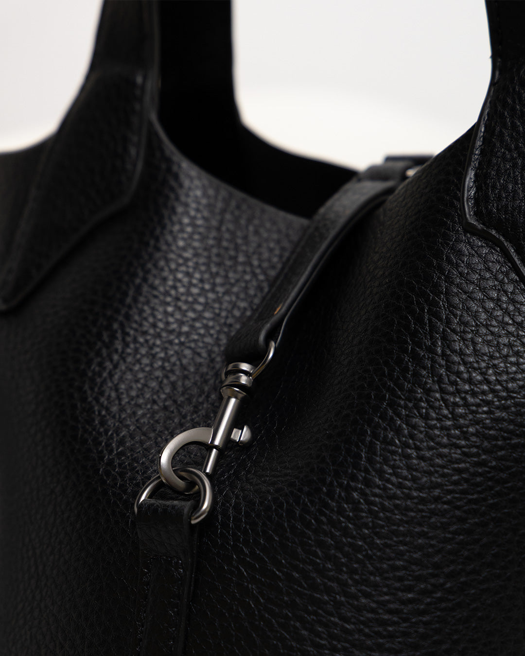 Bolso de piel negro - Xicotet