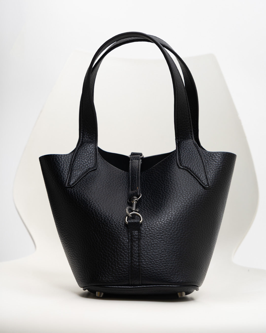 Bolso de piel negro - Xicotet