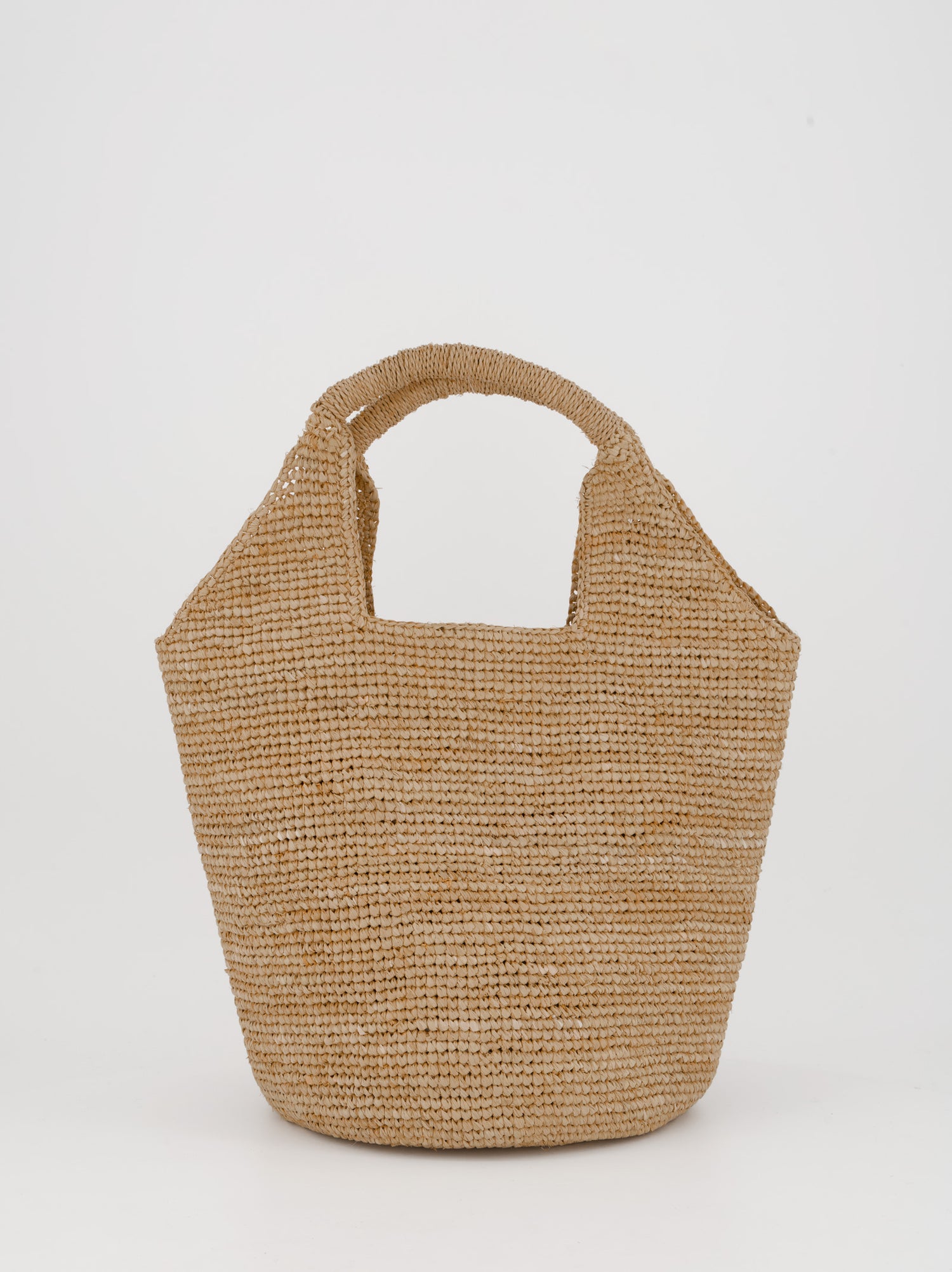 Bolso de rafia trenzada - Hanae Mid