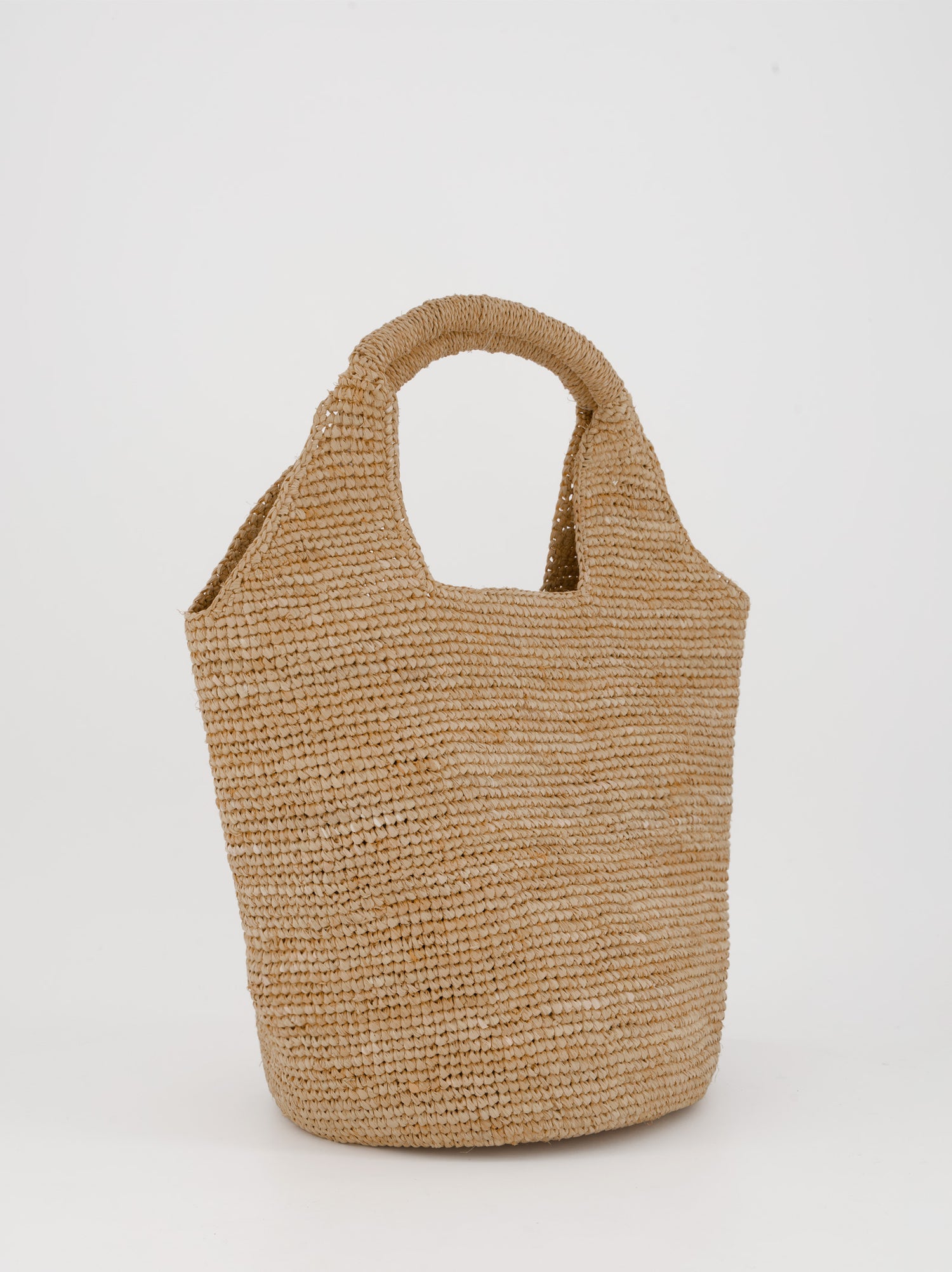Bolso de rafia trenzada - Hanae Mid
